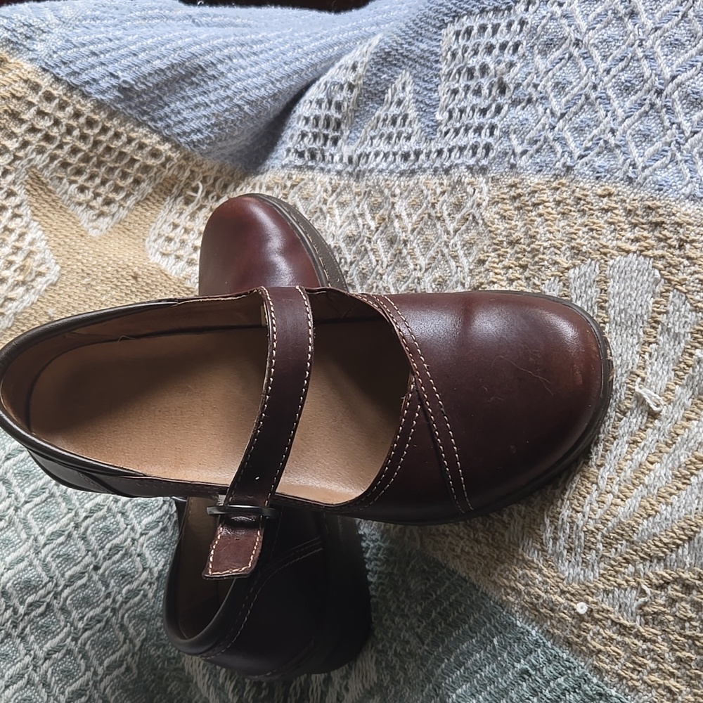 Classic Brown Mary Jane Shoes
